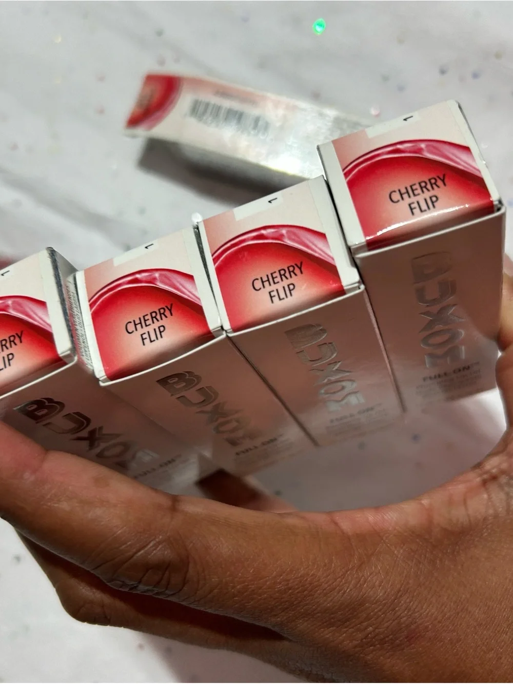 BUXOM Lipstick - Deep Red Cream Finish